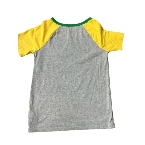 Disney Duck Tales T-Shirt Huey Dewey & Louie Crewneck Gray Yellow Kids Size XL - Picture 3 of 4